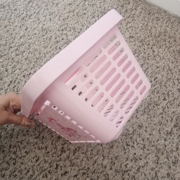 Sanrio My Melody My Sweet Piano Women's Mini Shopping Storage Basket Pink - Picture 6 of 8